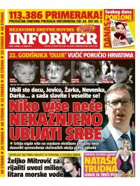 Informer - broj 1606, 5. avg 2017.
