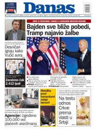 Danas - broj 8438, 5. nov 2020.