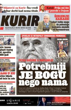 Kurir - broj 2411, 31. okt 2020.
