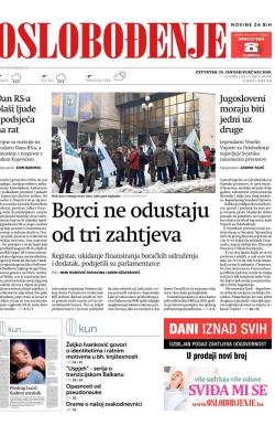 Oslobođenje - broj 25905, 10. jan 2019.