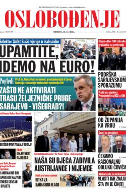 Oslobođenje - broj 24.410, 15. nov 2014.