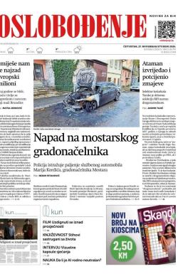 Oslobođenje - broj 28076, 27. nov 2025.