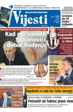 Vijesti - broj 6434, 23. feb 2016.