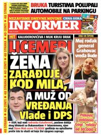 Informer CG - broj 987, 31. jul 2015.