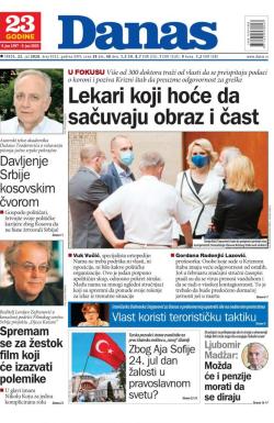 Danas - broj 8332, 22. jul 2020.
