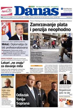 Danas - broj 5744, 21. jun 2013.