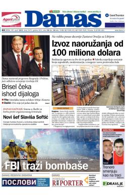 Danas - broj 5679, 17. apr 2013.
