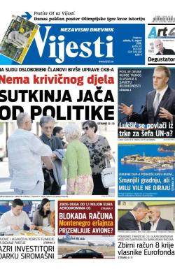 Vijesti - broj 6597, 6. avg 2016.