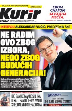 Kurir - broj 38, 13. mar 2014.