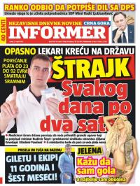 Informer CG - broj 1214, 27. apr 2016.