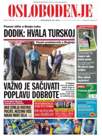Oslobođenje - broj 24.237, 26. maj 2014.