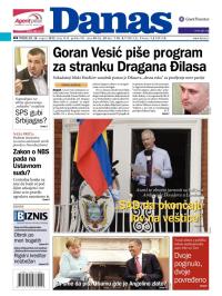 Danas - broj 5439, 20. avg 2012.