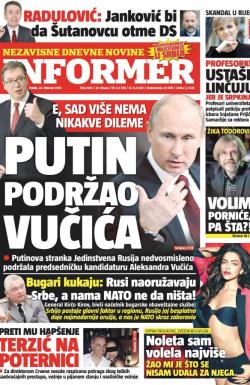 Informer - broj 1470, 24. feb 2017.