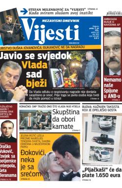 Vijesti - broj 5850, 11. jul 2014.