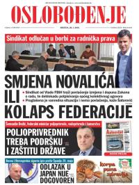 Oslobođenje - broj 24.841, 20. jan 2016.