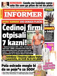 Informer - broj 705, 27. avg 2014.