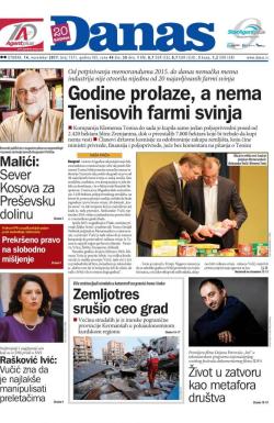 Danas - broj 7351, 14. nov 2017.