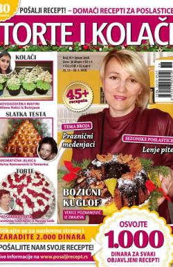 Torte i kolači SRB - broj 76, 25. dec 2017.