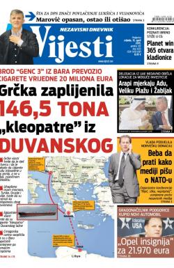 Vijesti - broj 6125, 15. apr 2015.