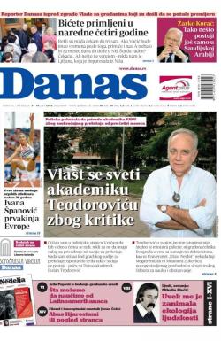 Danas - broj 6858-6859, 9. jul 2016.