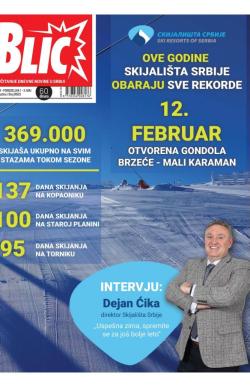 Blic - broj 8683, 1. maj 2021.