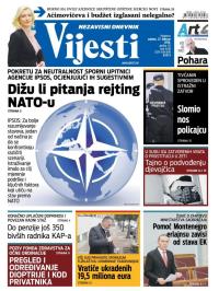Vijesti - broj 6438, 27. feb 2016.