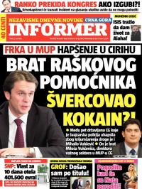 Informer CG - broj 937, 3. jun 2015.