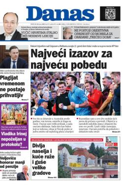 Danas - broj 9215, 30. jan 2023.