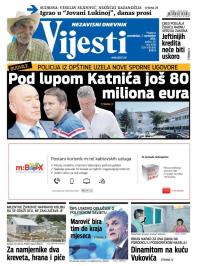Vijesti - broj 6268, 7. sep 2015.