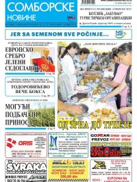 Somborske novine - broj 3239, 22. jul 2016.
