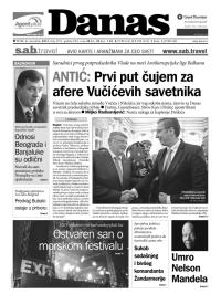 Danas - broj 5912, 6. dec 2013.