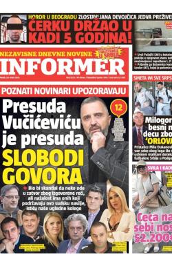 Informer - broj 3329, 28. mar 2023.