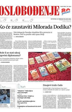 Oslobođenje - broj 27232, 23. feb 2023.