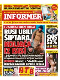 Informer - broj 1578, 4. jul 2017.