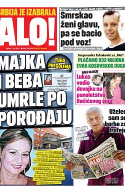 Alo - broj 3363, 7. jul 2017.