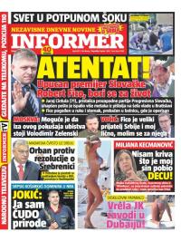 Informer - broj 3675, 16. maj 2024.