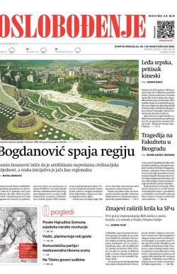 Oslobođenje - broj 28176, 28. mar 2026.