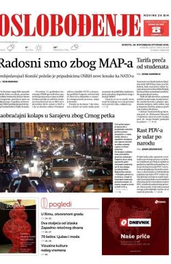 Oslobođenje - broj 26224, 30. nov 2019.