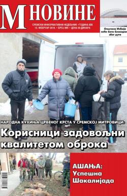 M Novine, Sr. Mitrovica - broj 895, 13. feb 2019.