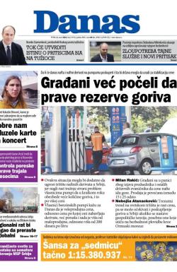 Danas - broj 10158, 6. mar 2026.