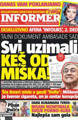 Informer - broj 1108, 19. dec 2015.