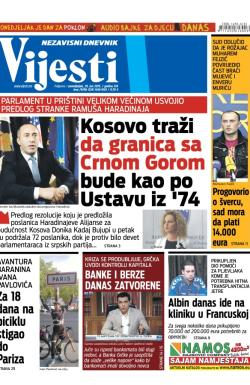 Vijesti - broj 6198, 29. jun 2015.