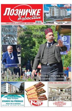 Lozničke novosti - broj 758, 23. sep 2022.