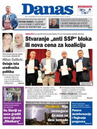 Danas - broj 9395, 1. sep 2023.