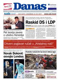 Danas - broj 5888, 12. nov 2013.
