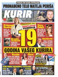 Kurir - broj 2961, 19. maj 2022.