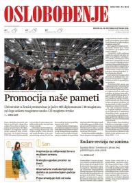 Oslobođenje - broj 25113, 23. okt 2016.