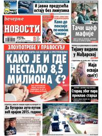 Večernje novosti - broj 1243, 31. jul 2014.