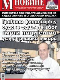 M Novine, Sr. Mitrovica - broj 828, 1. nov 2017.