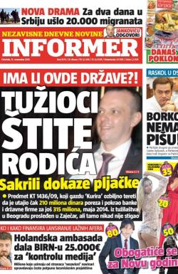 Informer - broj 1076, 12. nov 2015.